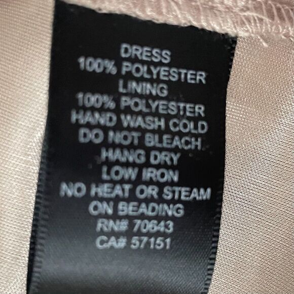 Jessica Howard Evenings Halter Cocktail Dress Satin Embellished Size 8 *Flaw* - Picture 6 of 16